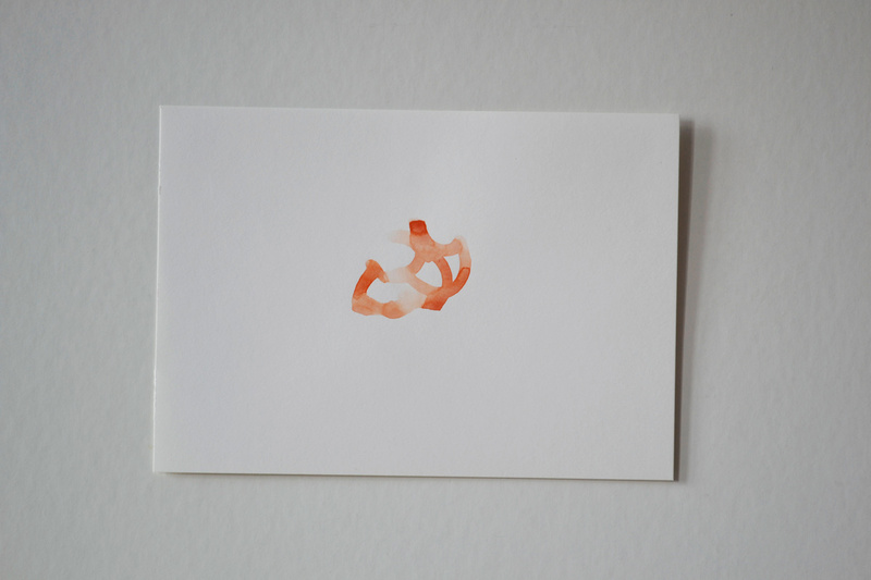 ohne Titel, 2012, 21 x 29,7 cm, Aquarell auf Papier